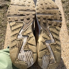 NIKE エアマックス　ベージュ　コルク　くすみカラー スニーカー シューズ ホワイト の画像