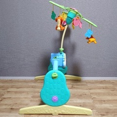 ✩美品✩ くまのプーさん えらべる回転6wayジムにへんしんメリー　ベビー用の画像