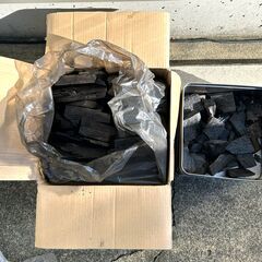七輪・バーベキュー木炭（６㎏）・金網・日起しのセットの画像