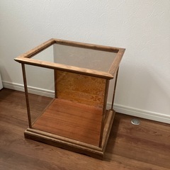 ガラスケース　五月人形　アンティークの画像