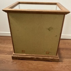 ガラスケース　五月人形　アンティークの画像