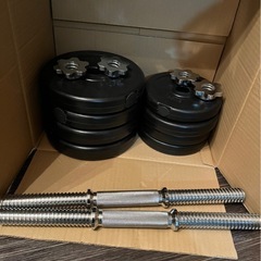 フィットネス　ダンベルセット 1.25kg×4 2.5kg×4 15Kgの画像