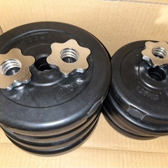 フィットネス　ダンベルセット 1.25kg×4 2.5kg×4 15Kgの画像