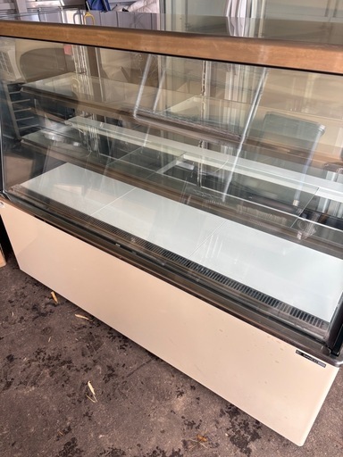未使用品 サンデン 冷蔵ショーケース 対面タイプ TSA-150XC ケーキ＆デリカケース