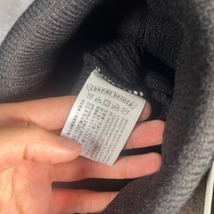 CHROME HEARTS COMME des GARCONS コラボ ニット帽 ブラックの画像