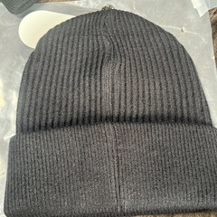 CHROME HEARTS COMME des GARCONS コラボ ニット帽 ブラックの画像