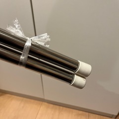伸縮　物干し竿  2本の画像