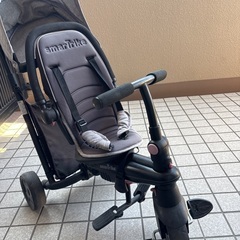 【0円】今出川ベビーカー（三輪車のような）smarTrikeの画像
