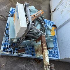 【福岡県みやま市】天井クレーン 2.8トン ホイスト 2.8t 東洋ホイスト三相200V 吊上げ 重量物 中古の画像