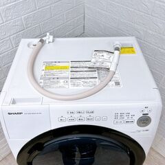 OE11216 シャープ 7.0kg ドラム式洗濯機 大型 小型 一人暮らしの画像