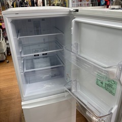 ☆ドリーム荒牧店☆ジモティー割引有☆【クリーニング済み】三菱/2ドア冷蔵庫/MR-P15ED-KW/146L/2019年製の画像