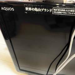 SHARP/AQUOS/TV/テレビ/リモコン付き/Blu-ray/DVD/HDMIの画像