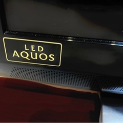 SHARP/AQUOS/TV/テレビ/リモコン付き/Blu-ray/DVD/HDMIの画像