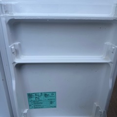 【2016年式121L】冷蔵庫の画像