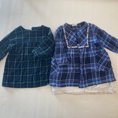 女の子80サイズ　冬服の画像