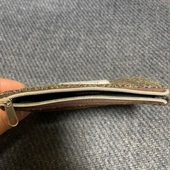 Harris Tweed ヘリンボーンポーチの画像