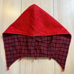 ファミリア　赤　レトロ　トレンチコート　90 子供　チェック　ジャケット　100の画像