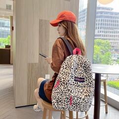 新品❕平成❕ギャル ヒョウ柄❤️リュック バックパック レオパード アメカジ 25-201の画像