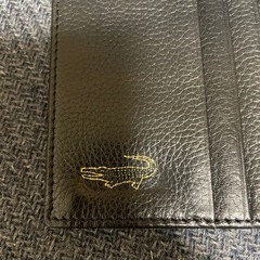 ブラック レザー 長財布の画像