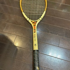 【ヴィンテージ品】kawasaki  ナンバーワン テニスラケットの画像