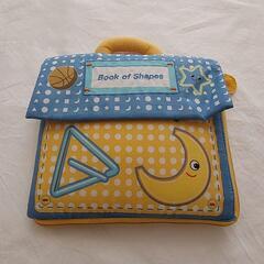 知育に❕シャカシャカ音も楽しめる❕ロンパーズ 布製 形の絵本の画像