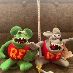 RAT FINK ぬいぐるみ2体セット　激レア　ヴィンテージ　現状の画像