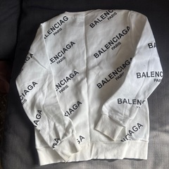 裏起毛ロゴトレーナーの画像