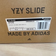 adidas イージースライド　ブラック　22.5 アディダス　サンダル　靴の画像