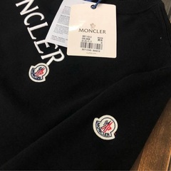 MONCLER モンクレール スウェット トレーナー ブラック ロゴ 未使用の画像