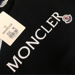 MONCLER モンクレール スウェット トレーナー ブラック ロゴ 未使用の画像