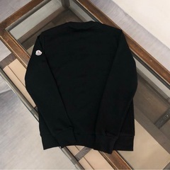 MONCLER モンクレール スウェット トレーナー ブラック ロゴ 未使用の画像