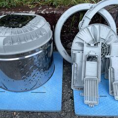 洗濯機の分解クリーニング行っています！配送設置込み　2020年製　東芝4.5K洗濯機　　分解クリーニング済み！！の画像