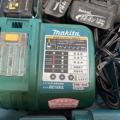 【マキタ】充電式ハンマドリル　バッテリー7つの画像