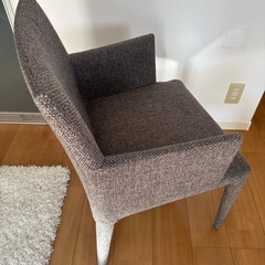 フライミー ダイニングチェア グレー系 オシャレの画像