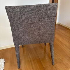 フライミー ダイニングチェア グレー系 オシャレの画像