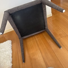 フライミー ダイニングチェア グレー系 オシャレの画像