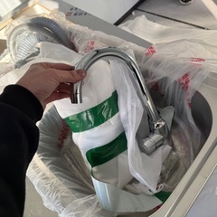 新品キッチン流台 巾木　建材の画像