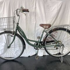 NO.17 軽快車 サイクルベースあさひ La Sienne ラ・ジェンヌ 26インチの画像