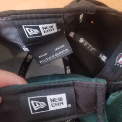 【お取引中】メンズ帽子2つ　ニューエラ　差し上げます。取りに来て頂ける方の画像