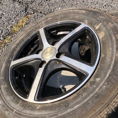 マナレイスポーツ　アルミタイヤ4本の画像