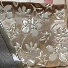 長方形のお皿五枚セットの画像