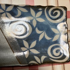 長方形のお皿五枚セットの画像