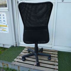 オーヤマ イス ブラック H298Fの画像