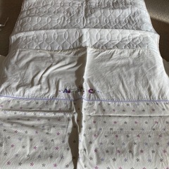 【美品】ベビーベット用　マット　布団　寝具一式　の画像