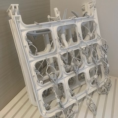 ニトリ　簡単取り込みハンガー（60ピンチライトグレー）の画像