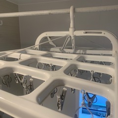 ニトリ　簡単取り込みハンガー（60ピンチライトグレー）の画像