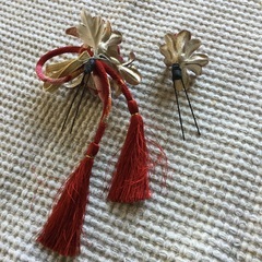 和装髪飾りの画像