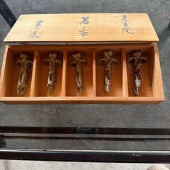 トンボのお箸置きの画像