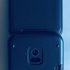 らくらくホン F-01M (SIMフリー)紺色 ★2026年4月以降も通信可な稀少品！！の画像