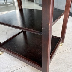【価格交渉🆗】木製ワゴン　maruniの画像